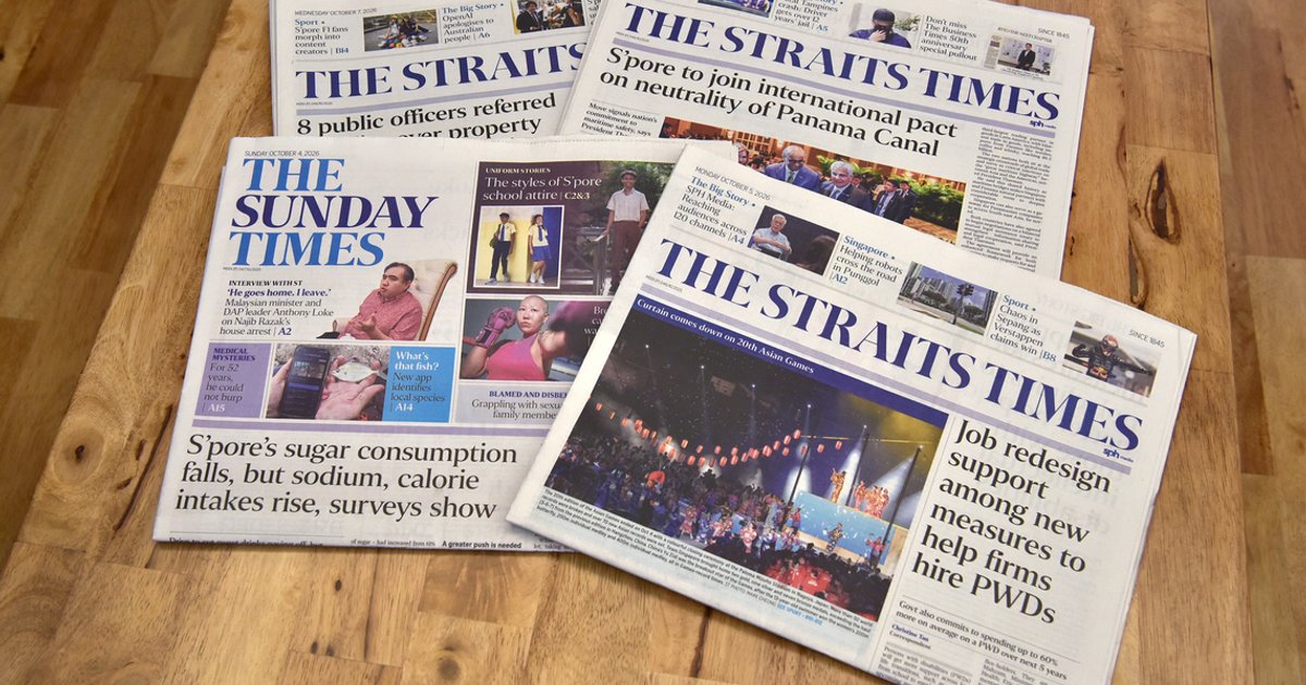 Straits Times launches special weekly edition to boost ReadSG initiative