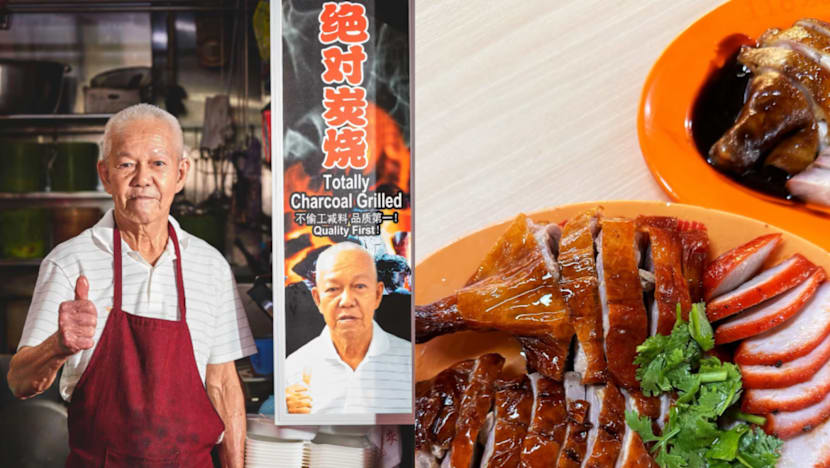 Octogenarian hawker pursues work passion despite family's retirement push