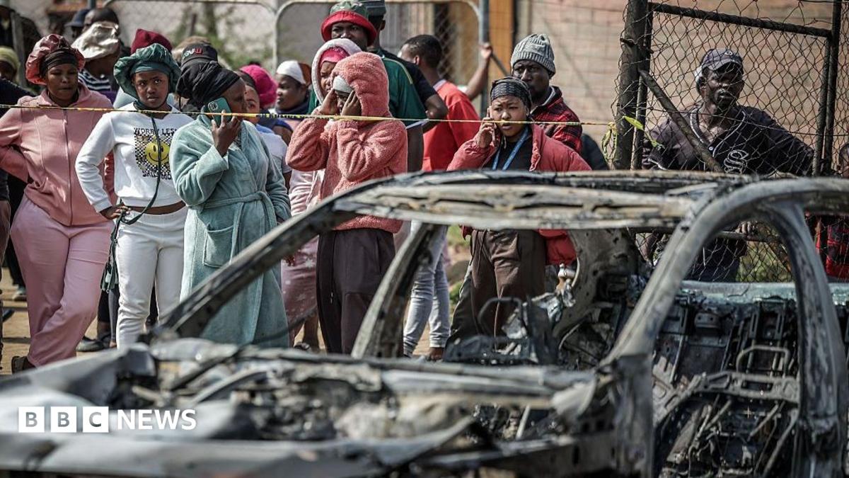 Two mass shootings in South Africa kill 27 people