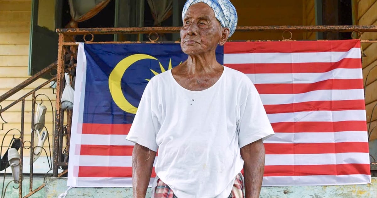 Mukhtar Mamat, 104 Tahun, Masih Mengingati Hari Kemerdekaan Tiba