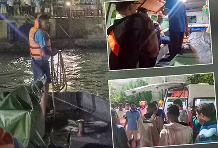 Sri Lanka Navy rescues harbour pilot from Colombo Port waters