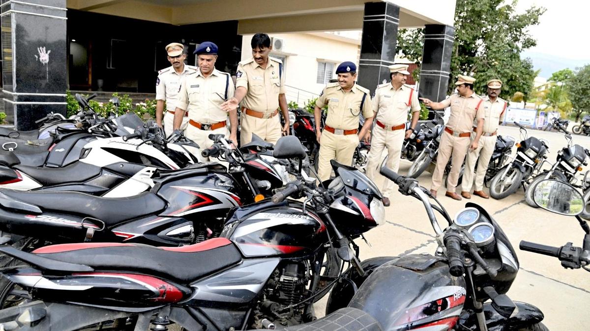 Tirupati police bust motorcycle theft ring, arrest three suspects