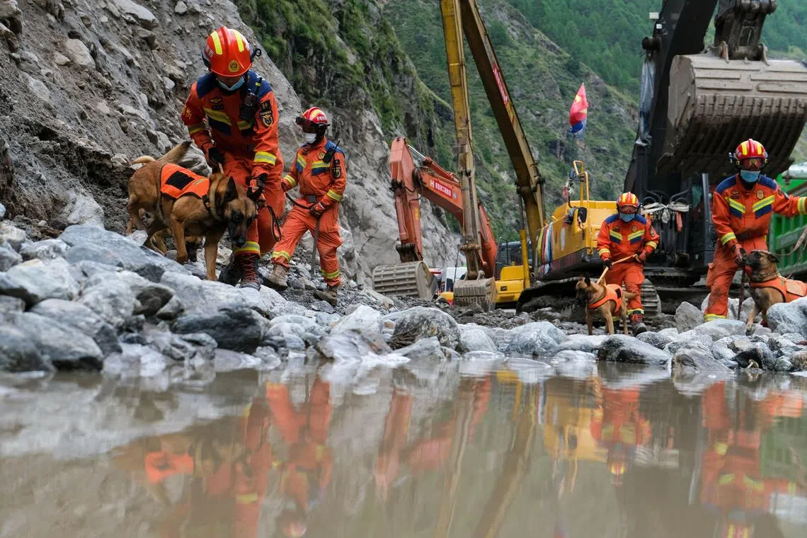 China cracks down on 10 people spreading mudslide misinformation