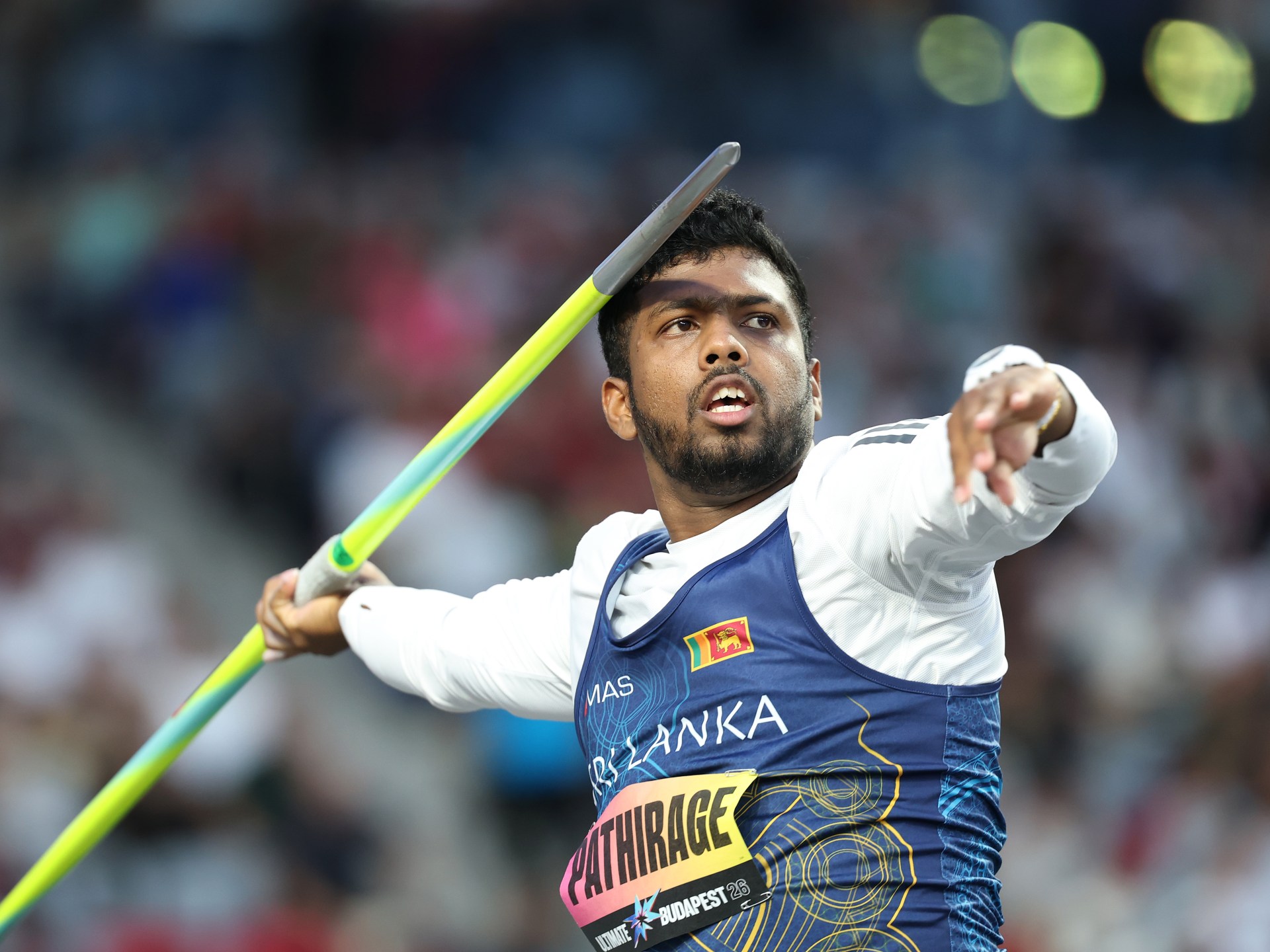 Sri Lankan javelin star's equipment damaged en route to Asian Games