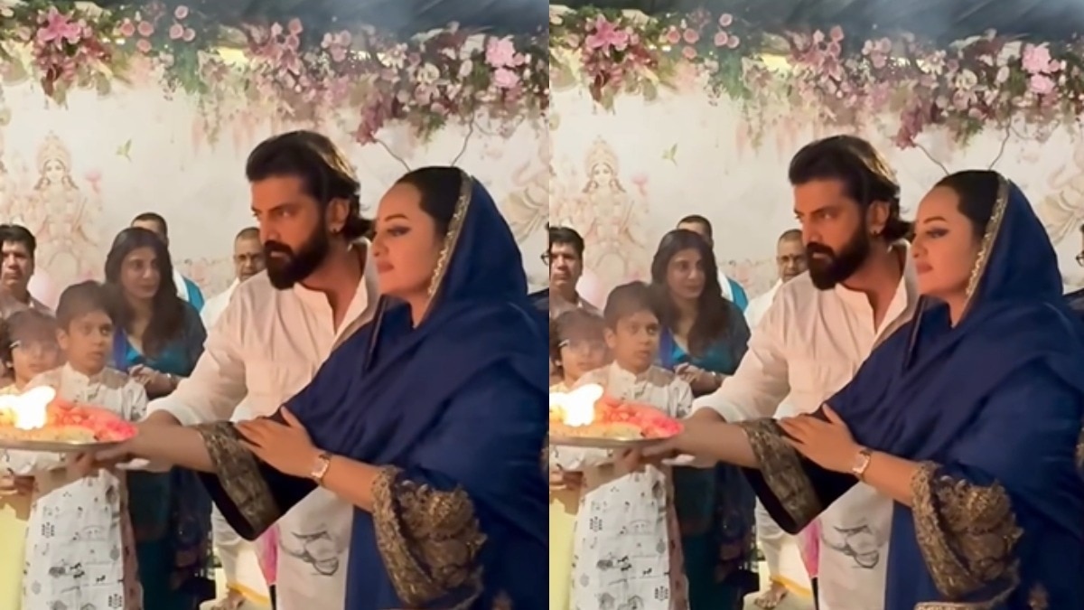 Sonakshi Sinha, Zaheer Iqbal disable comments after sharing Ganesh Chaturthi puja video