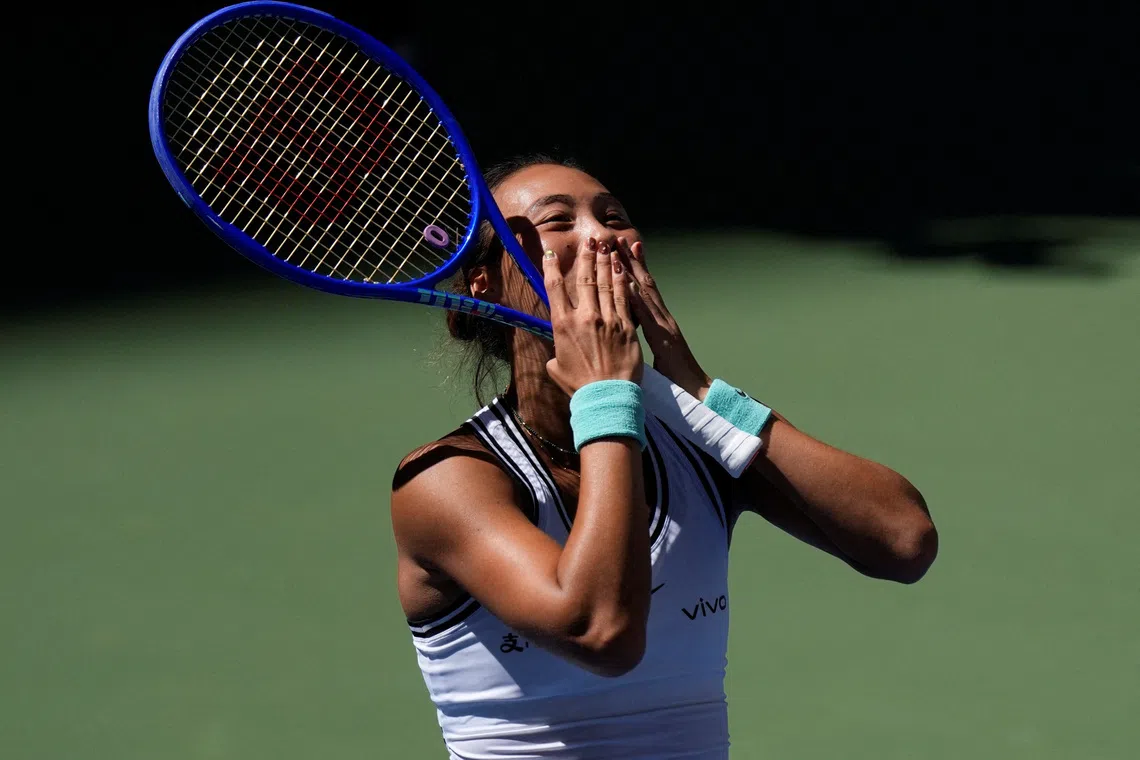 Zheng stuns Swiatek to reach US Open quarter-finals