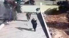 CCTV captures armed figures near Jordanian church during funeral shooting