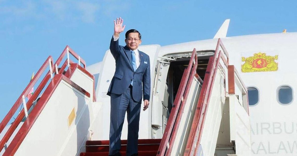 Myanmar President visits Malaysia as repatriation talks loom