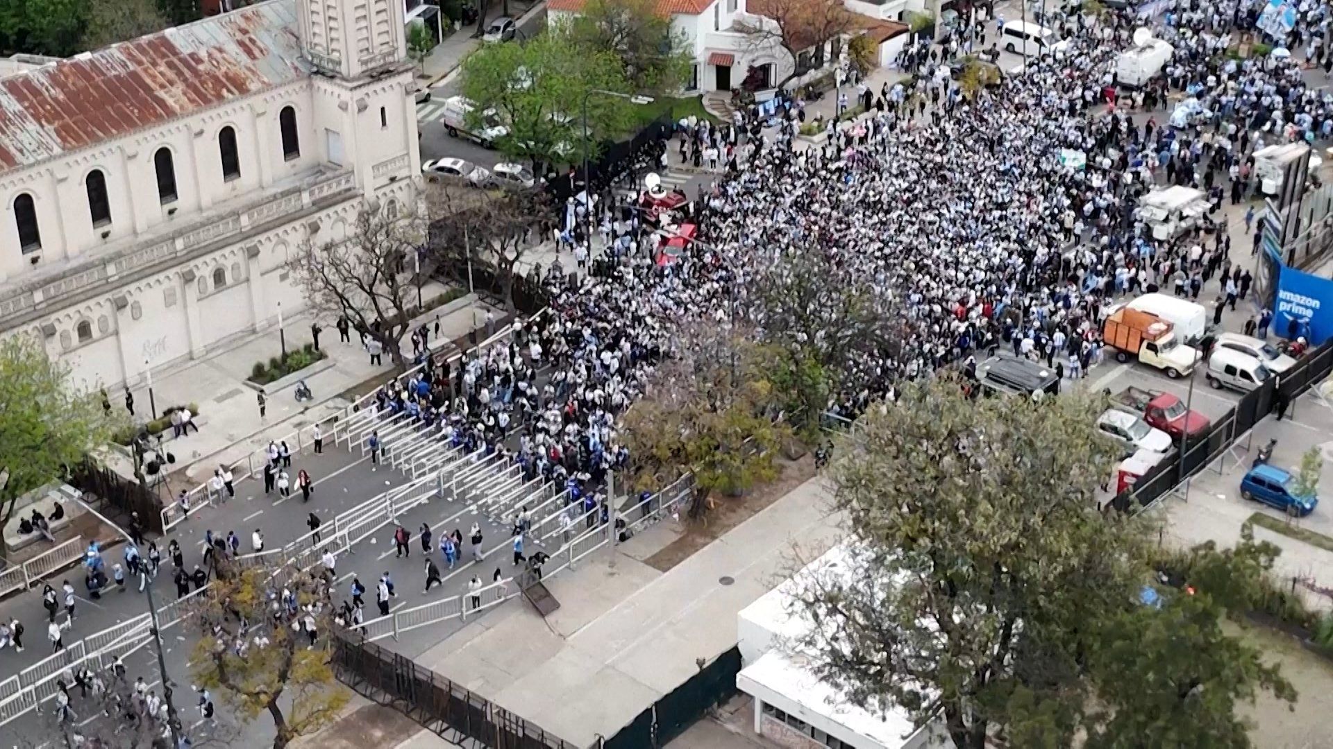 Buenos Aires throngs with fans for Messi's farewell international appearance