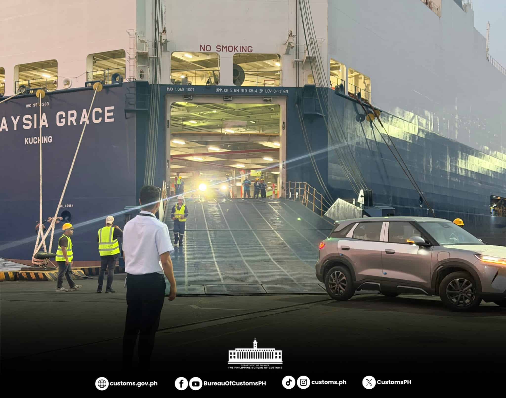 Subic port welcomes first BYD vehicle shipment for Philippine market