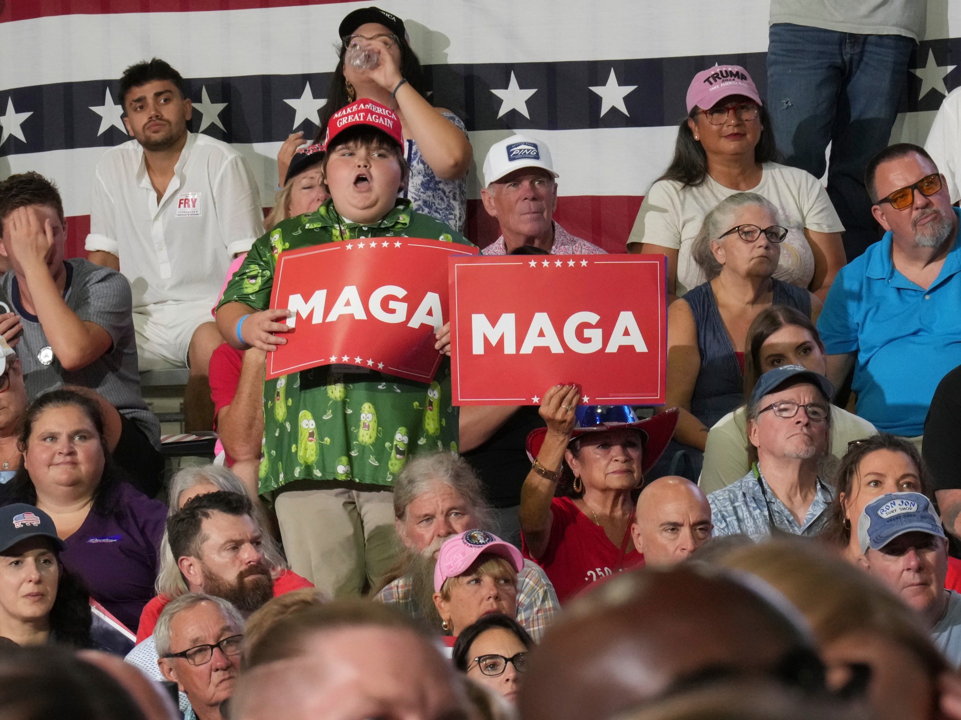 Trump loyalists hold firm despite economic headwinds ahead of US midterms