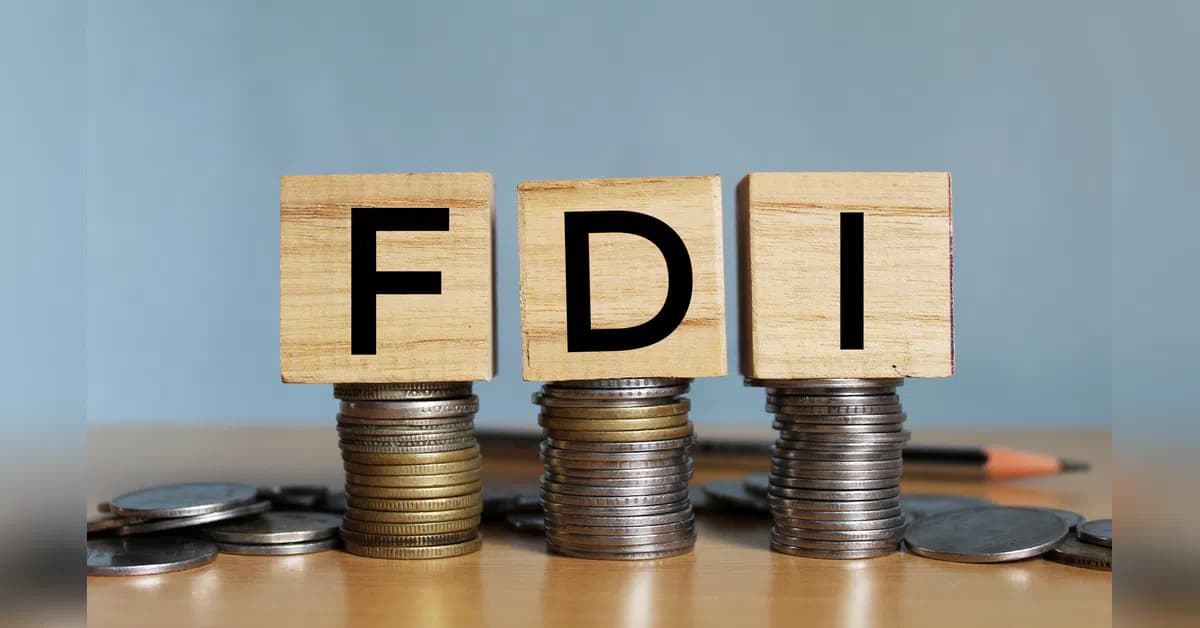 India's FDI inflows climb 6% to $19.81bn in April-June quarter