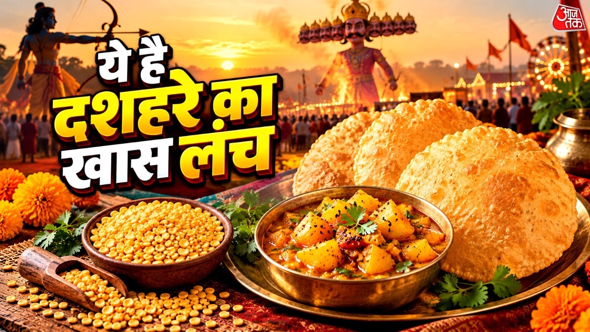 Dussehra feast ideas: Try chana dal puri with creamy paneer curry