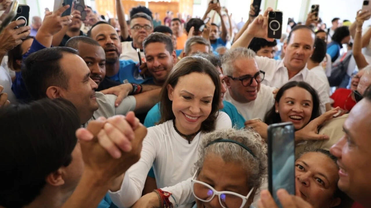 Venezuelan opposition leader Machado returns from exile after Nobel recognition