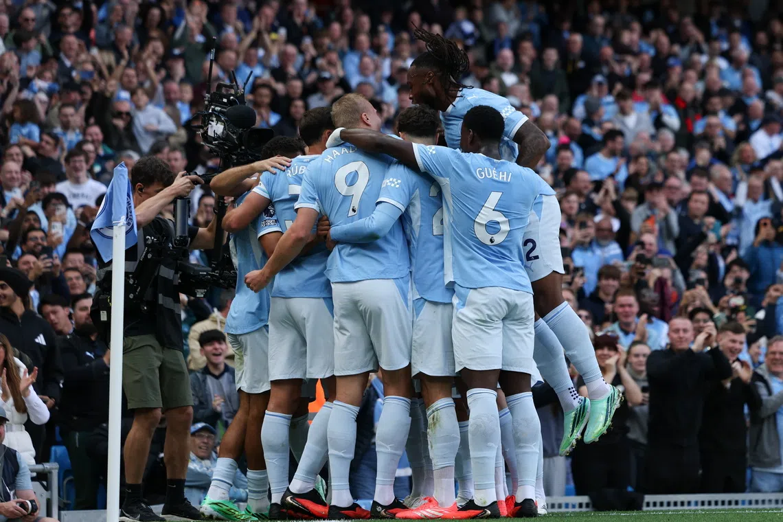 Manchester City extends Premier League lead over Arsenal to three points