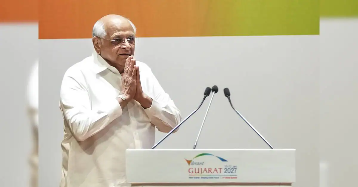 Gujarat Chief Minister Invites Global Investors for 2027 Summit
