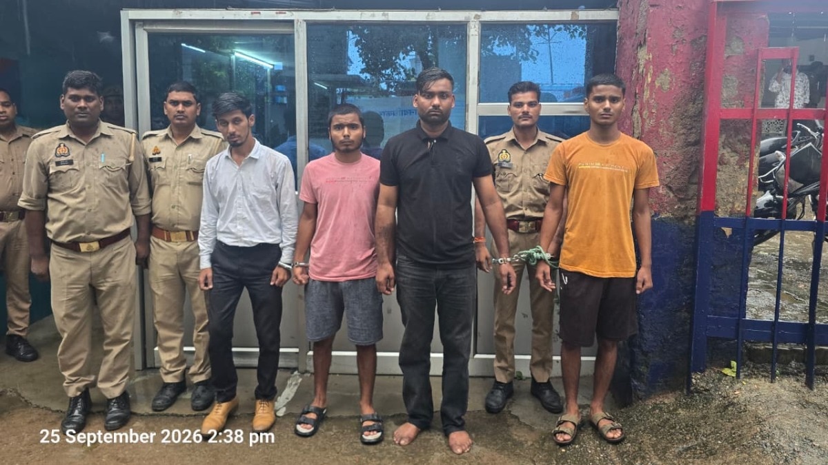 Four arrested after alleged firecracker blasts during Ganesh procession in Kanpur