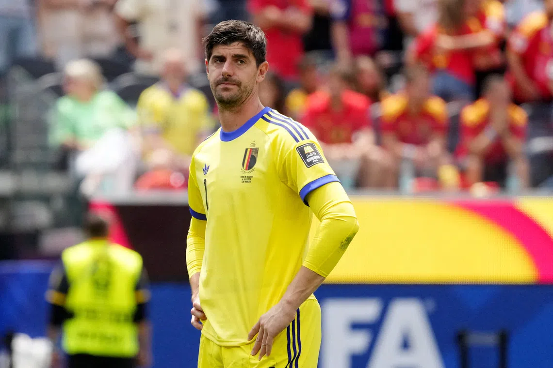 Courtois granted reprieve from Belgium Nations League duties