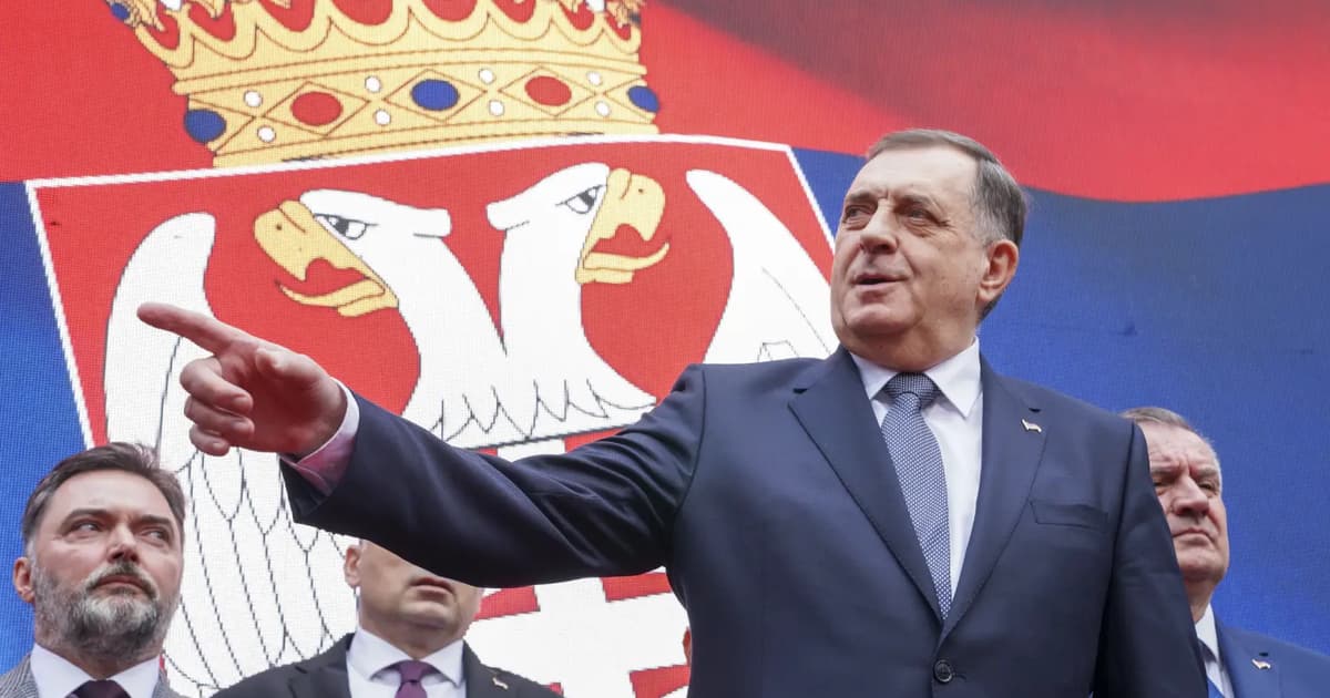 Pemimpin Serb Bosnia Ucap Terima Kasih kepada Trump dan Putin Selepas Kemenangan