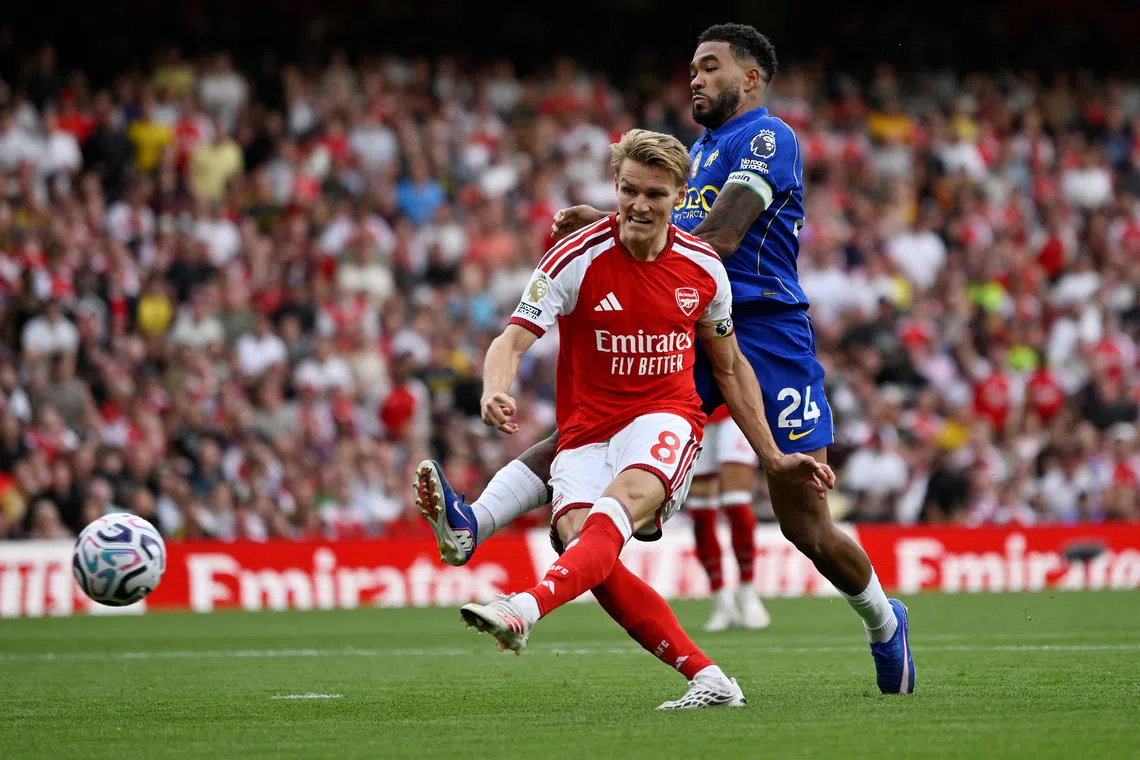 Arsenal stun Chelsea to halt unbeaten Premier League run