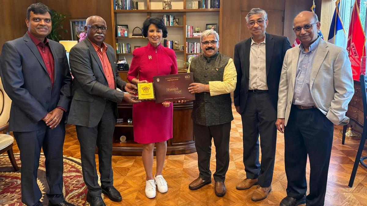 Andhra University explores U.S. partnerships during centenary celebration tour