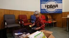 Russian Independent Newspaper Novaya Gazeta Forced to Shut Operations