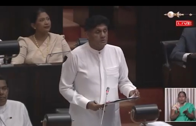 Premadasa presses government on Ditwah recovery amid trillion-rupee losses