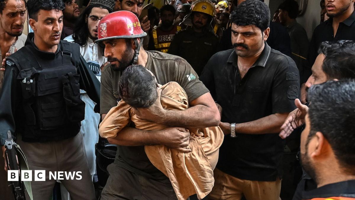 School roof collapse kills 33 in Pakistan; more feared dead