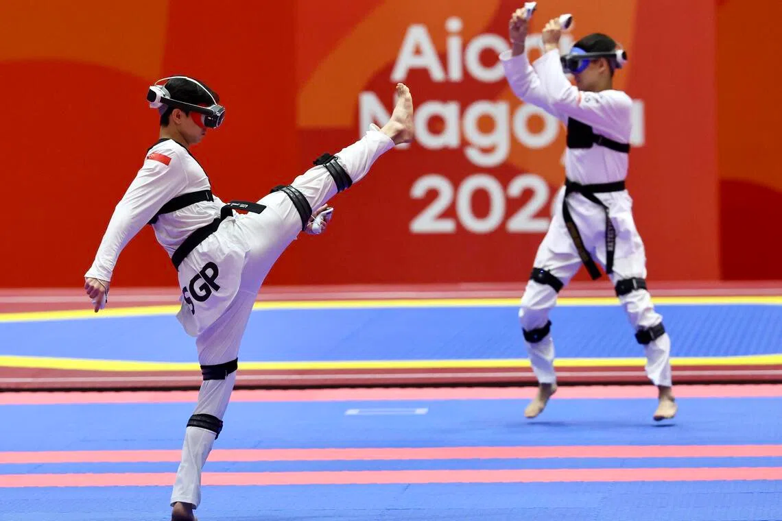 Virtual taekwondo debuts at Asian Games with digital twist