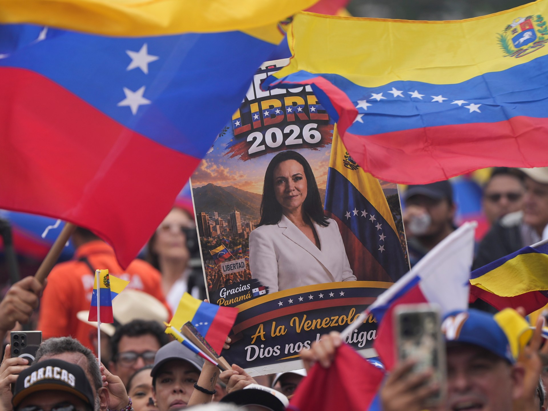 Venezuela opposition reaffirms backing for Machado as political leader
