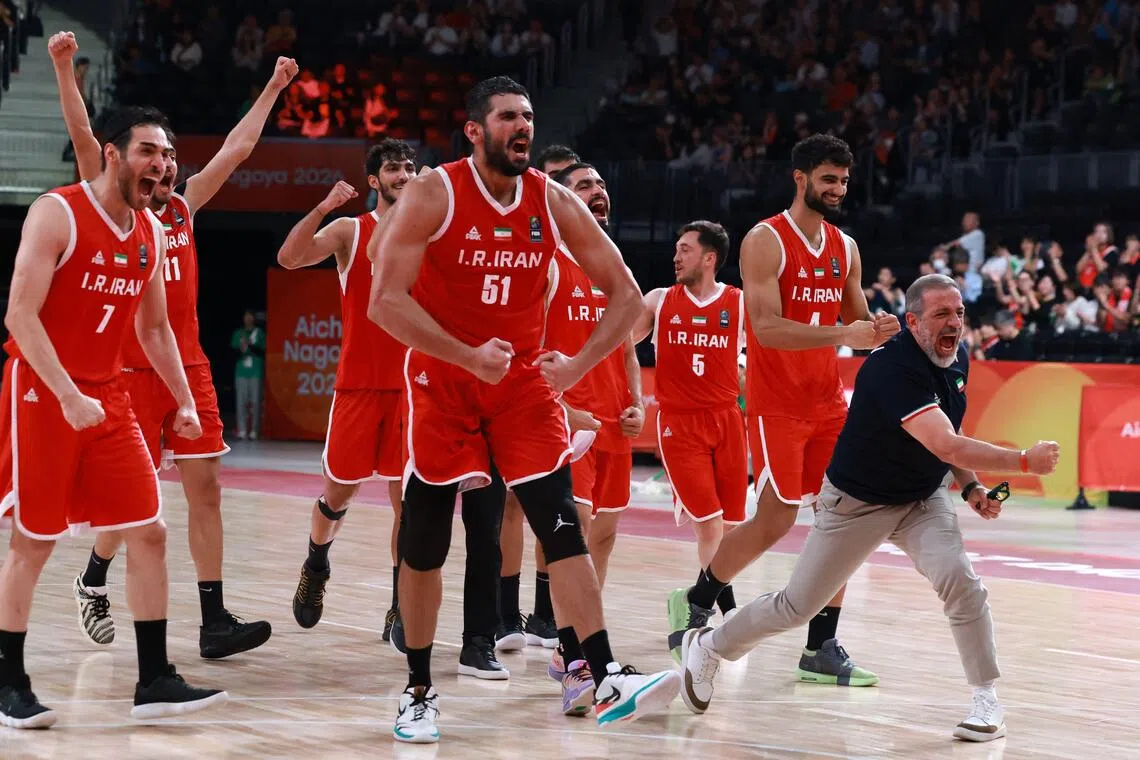 Iran claims basketball bronze at Asian Games despite wartime pressures