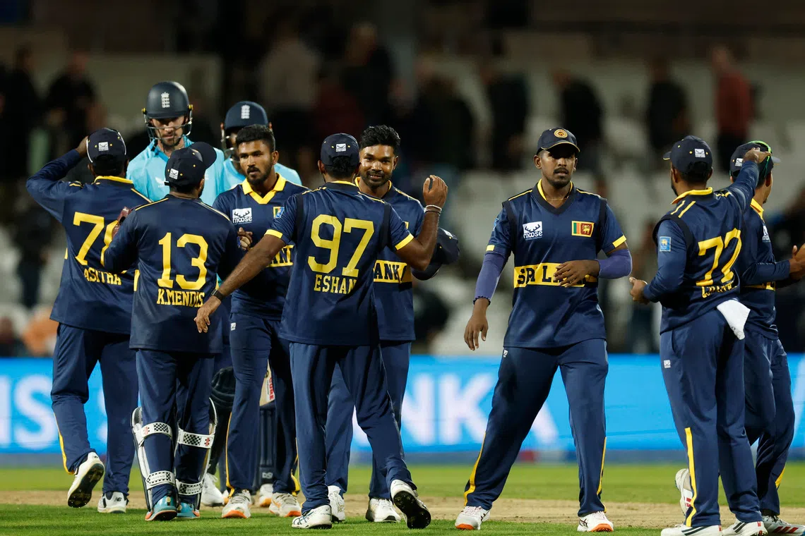 Sri Lanka level ODI series with dramatic 16-run victory over England