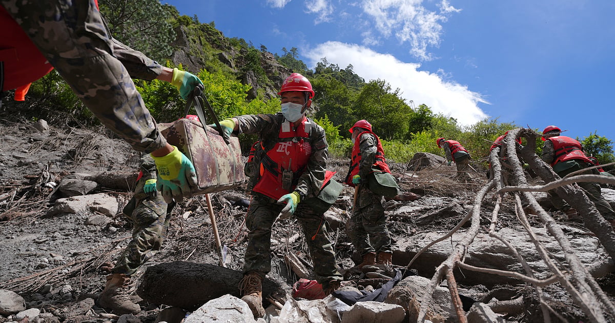 China resumes rescue operations following upstream lake safety assessment