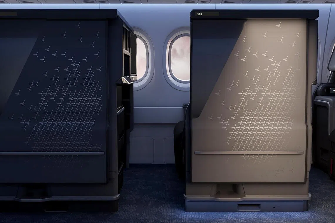 Singapore Airlines to debut redesigned premium cabin seats in 2027