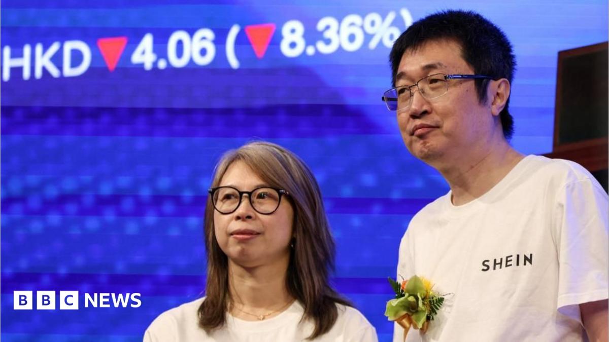 Shein shares tumble in Hong Kong debut after years of listing setbacks