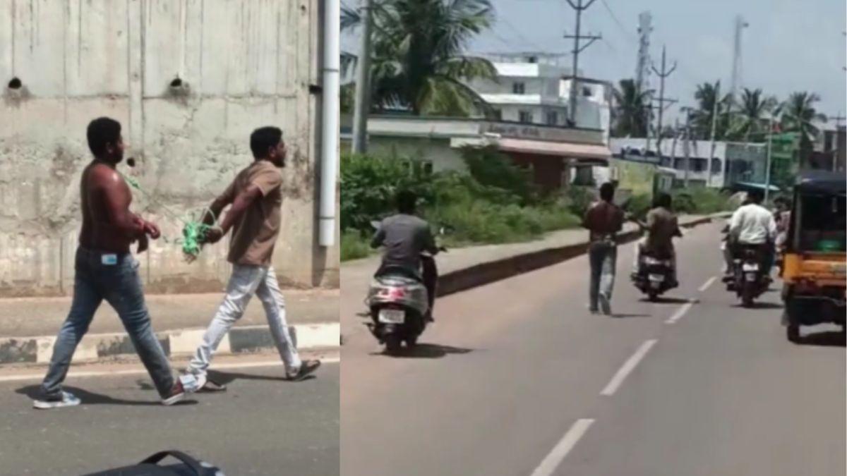 Man subjected to public humiliation over financial dispute in Andhra Pradesh