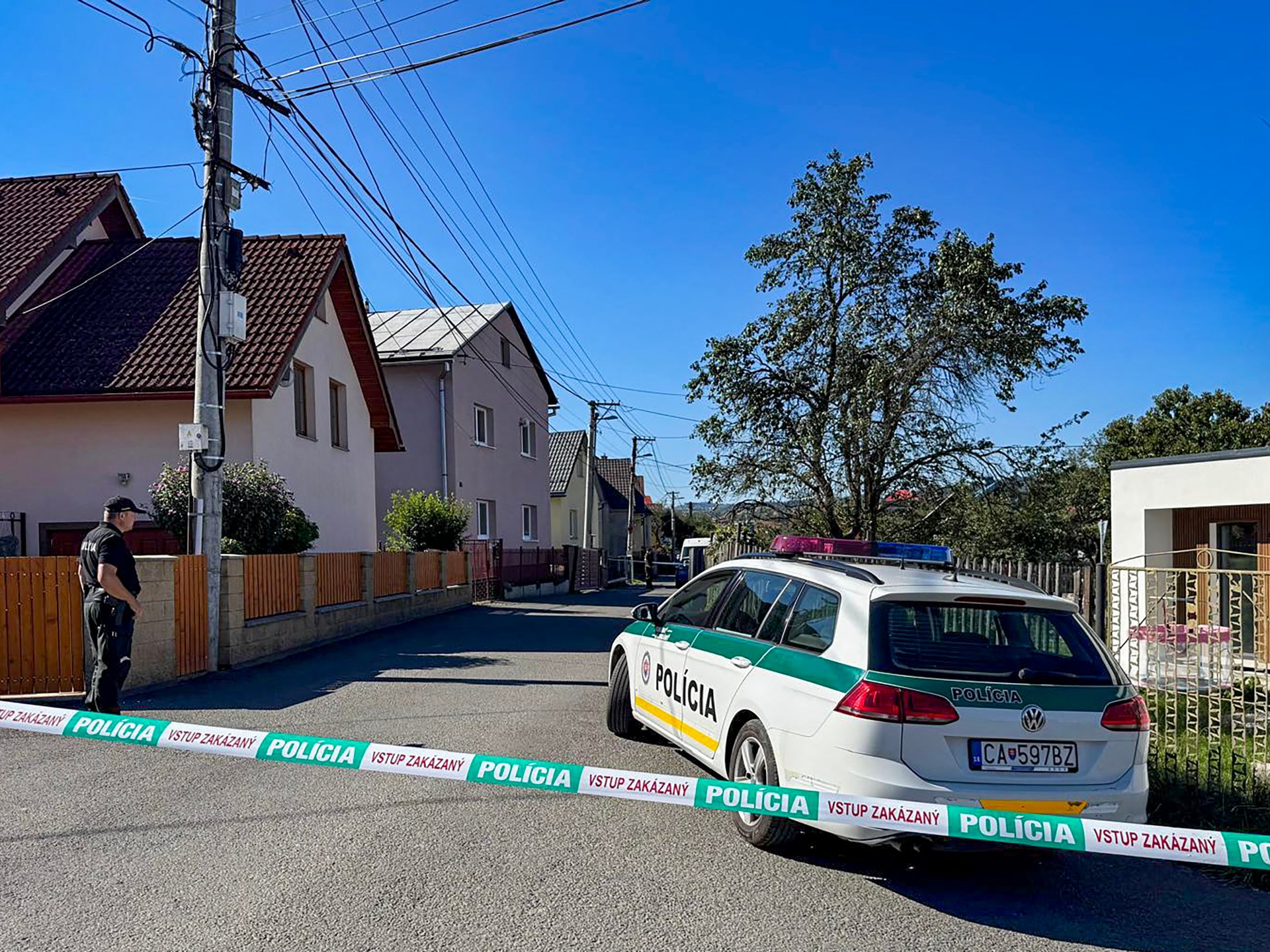 Teenager detained after stabbing Slovak teacher, injuring two others