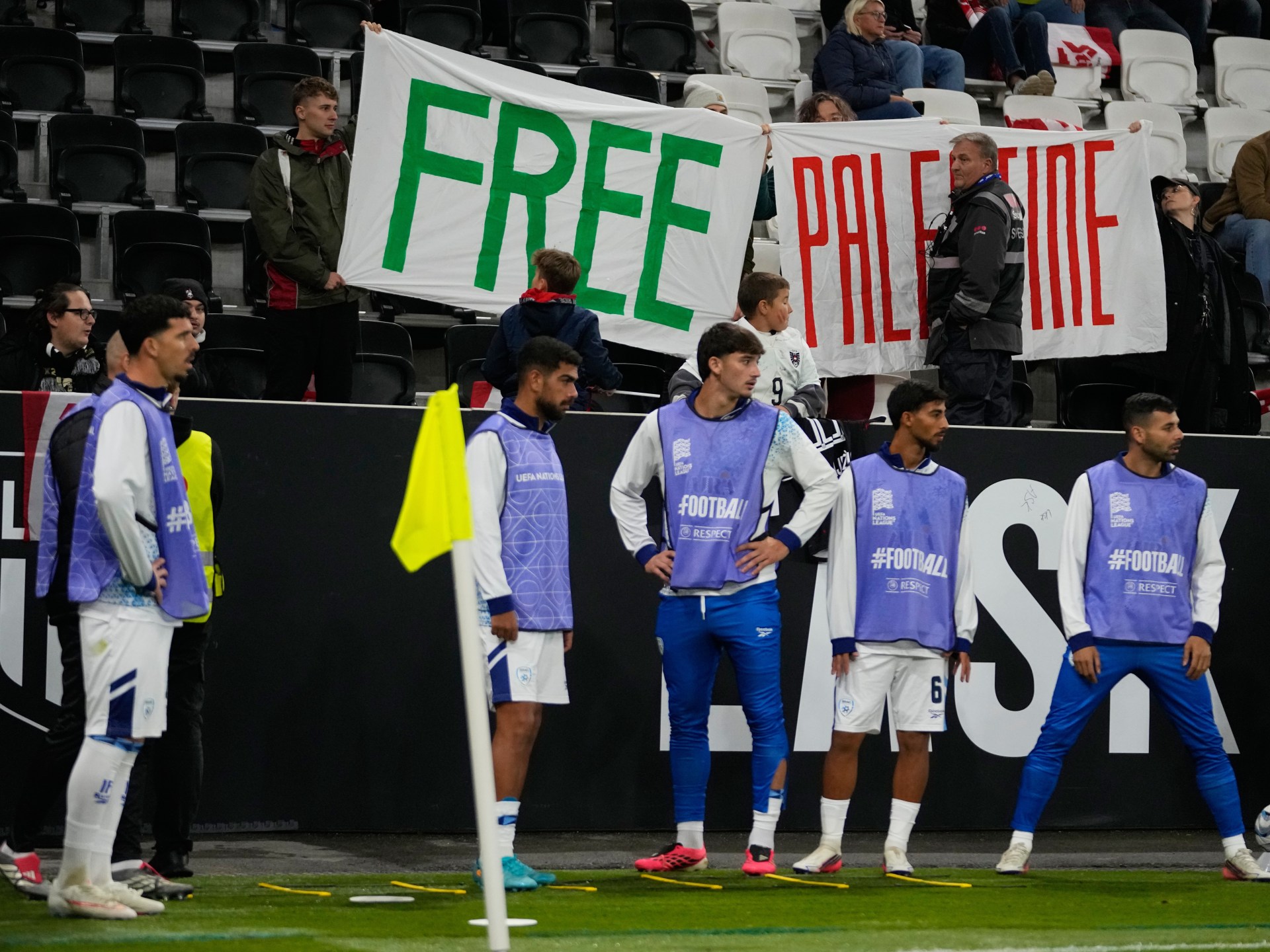 Israeli footballer sent off for gun-mimicking goal celebration