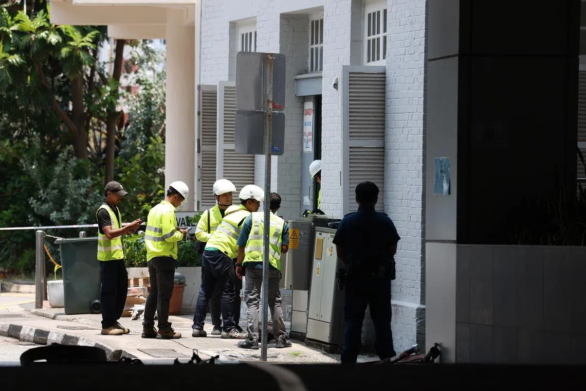 Power restored after fire disrupts Chinatown electrical substation