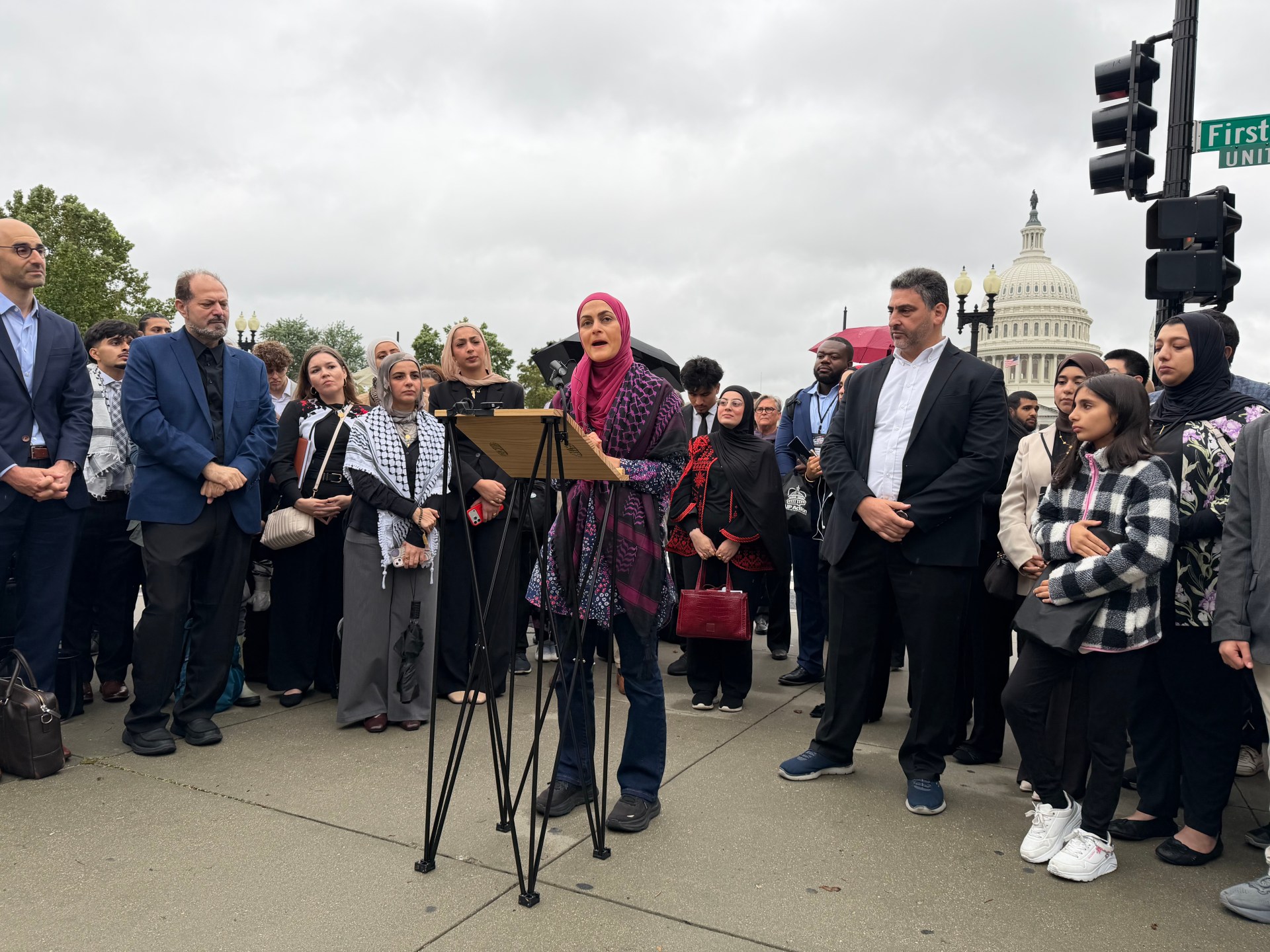 Palestinian Americans lobby Congress as Trump pushes Israel aid package