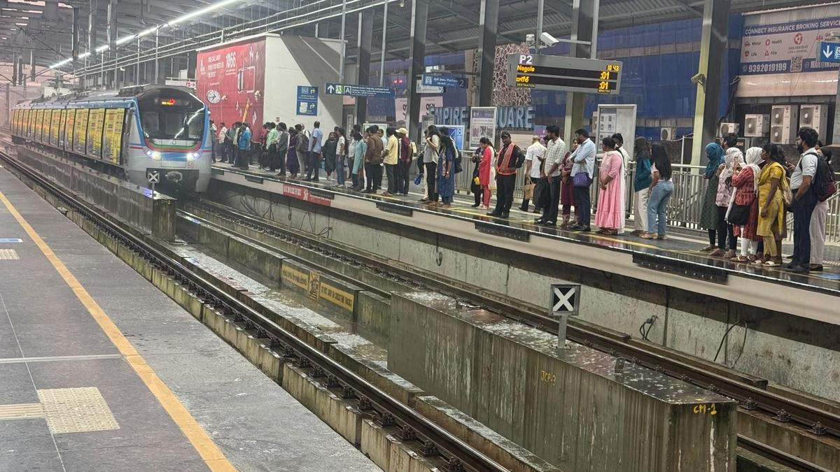 हैदराबाद मेट्रो विस्तार योजना के लिए केंद्र-राज्य मंजूरी का इंतजार