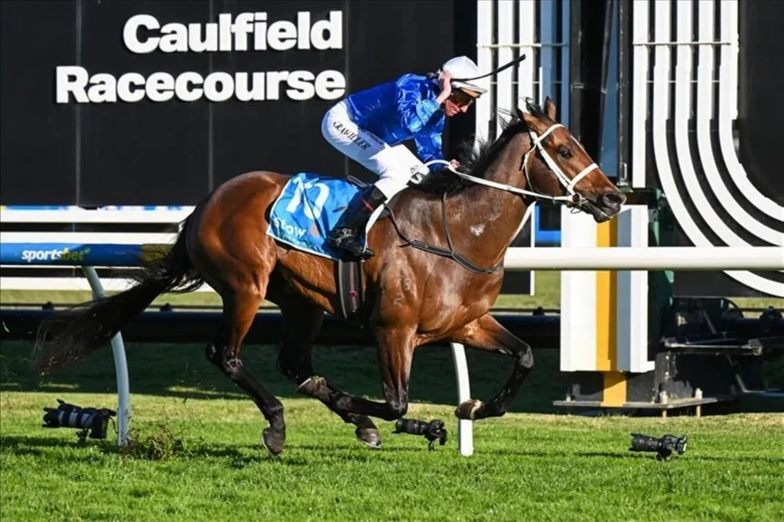 Beiwacht delivers surprise victory in Group 1 Memsie Stakes