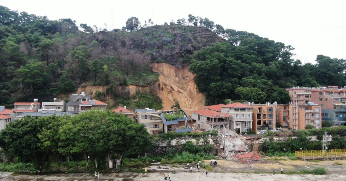 Tanah Runtuh di Timur China Tewaskan 6 Orang, 9 Hilang