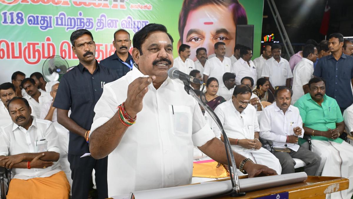 AIADMK chief cites electoral success in response to rival TVK claims