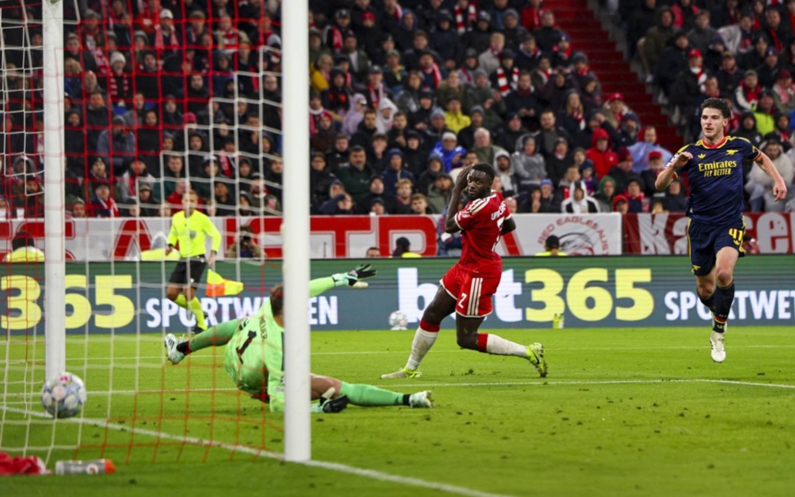 Rice Selamatkan Arsenal dengan Gol Penyama Lewat Lawan Bayern Munich