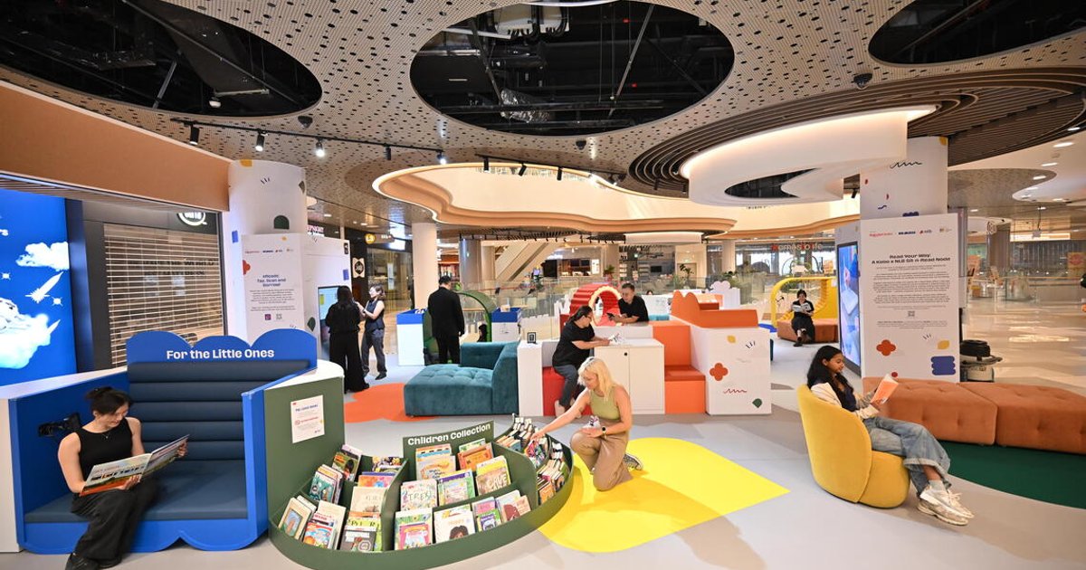 National Library Board Opens Hybrid Reading Space at City Square Mall