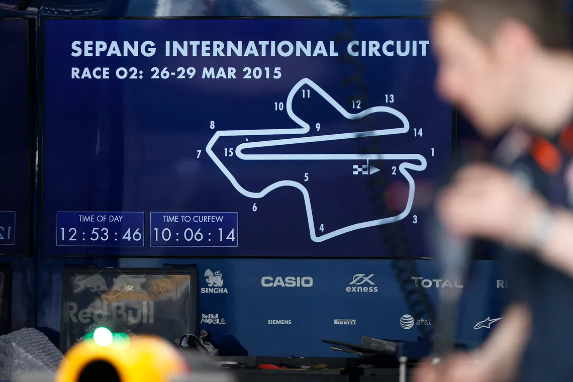 F1 returns to Sepang after nine-year gap; half grid unfamiliar with track