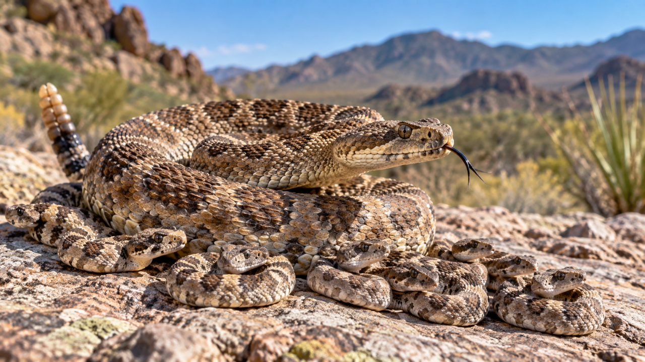 Captive breeding success offers lifeline to endangered rattlesnake species