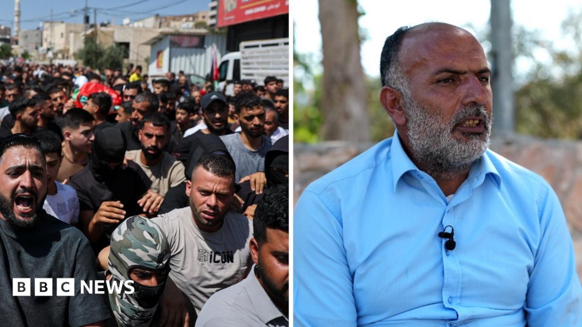 Palestinian father speaks of grief after teen son killed in West Bank