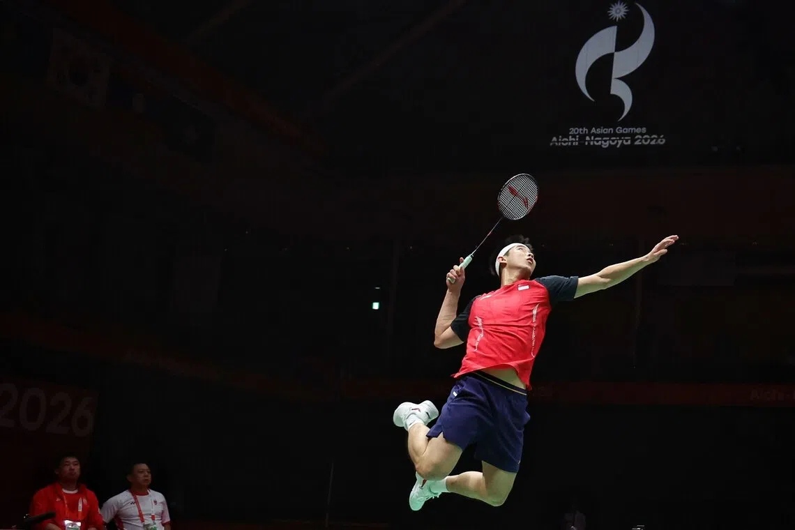 Loh Kean Yew claims historic badminton silver at Asian Games